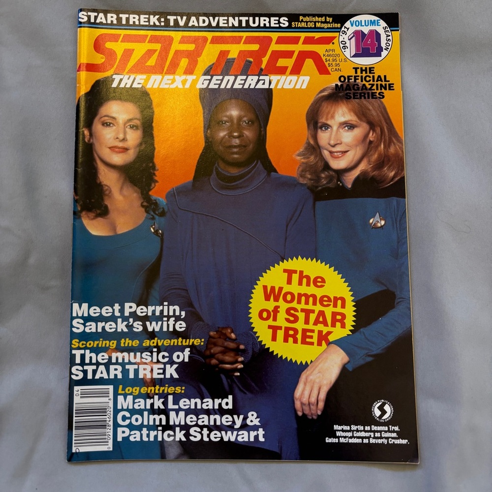 3/$20 Star Trek The Next Generation Magazine